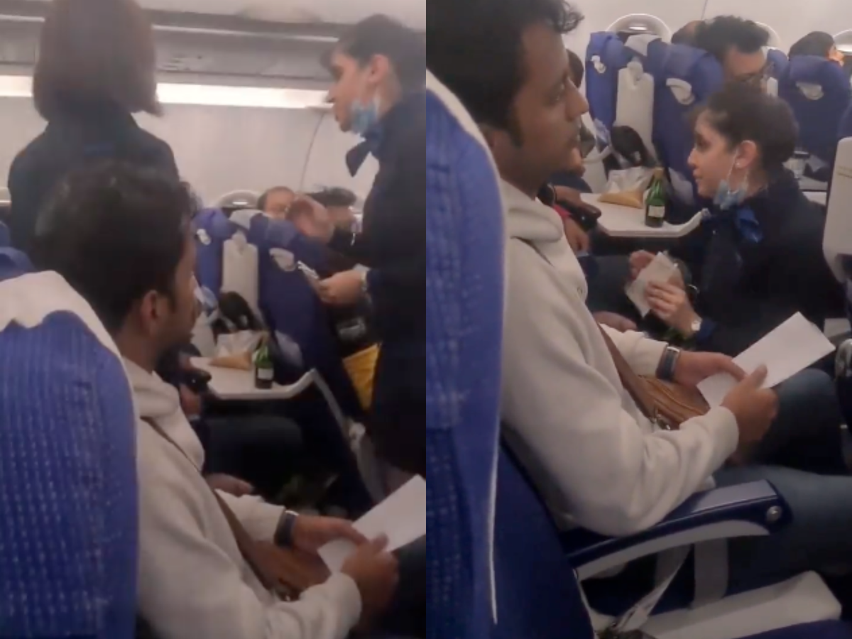 ‘Shut up, I am not your servant!’: Flight attendant blasts passenger in explosive row
