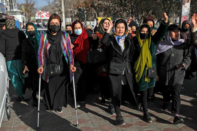 Afghanistan Protest Education