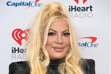 Tori Spelling admitted to hospital after ‘hard time breathing’ and ‘crazy dizziness’