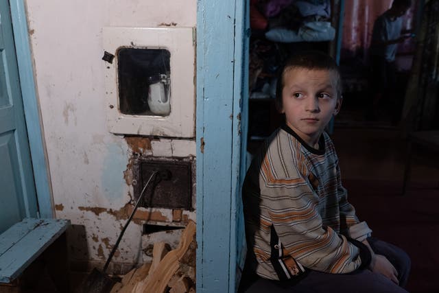<p>Dmytro* lives with his mother and six younger siblings in northern Ukraine, near the border with Russia and Belarus</p>