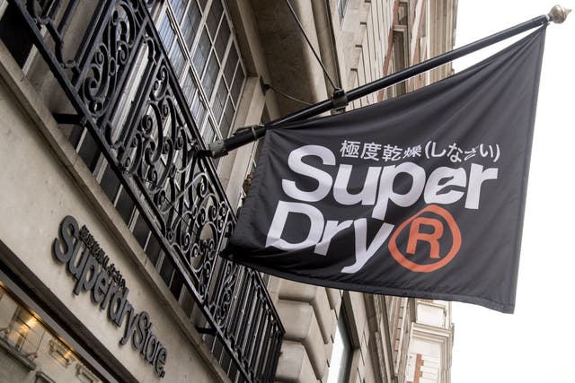 General view of a Superdry store (Ian West/PA)