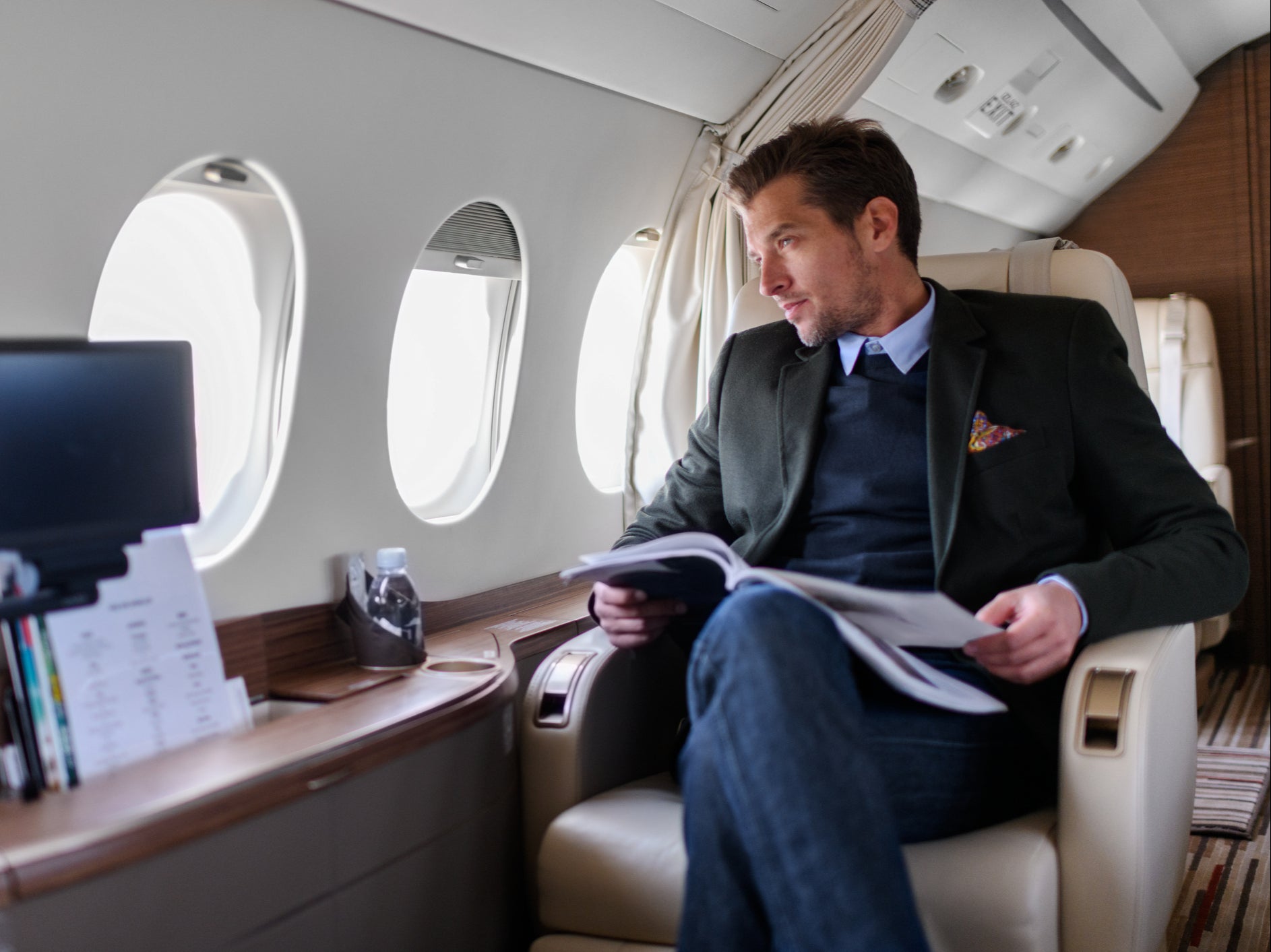 The rich have been heavily criticised for their use of private jets