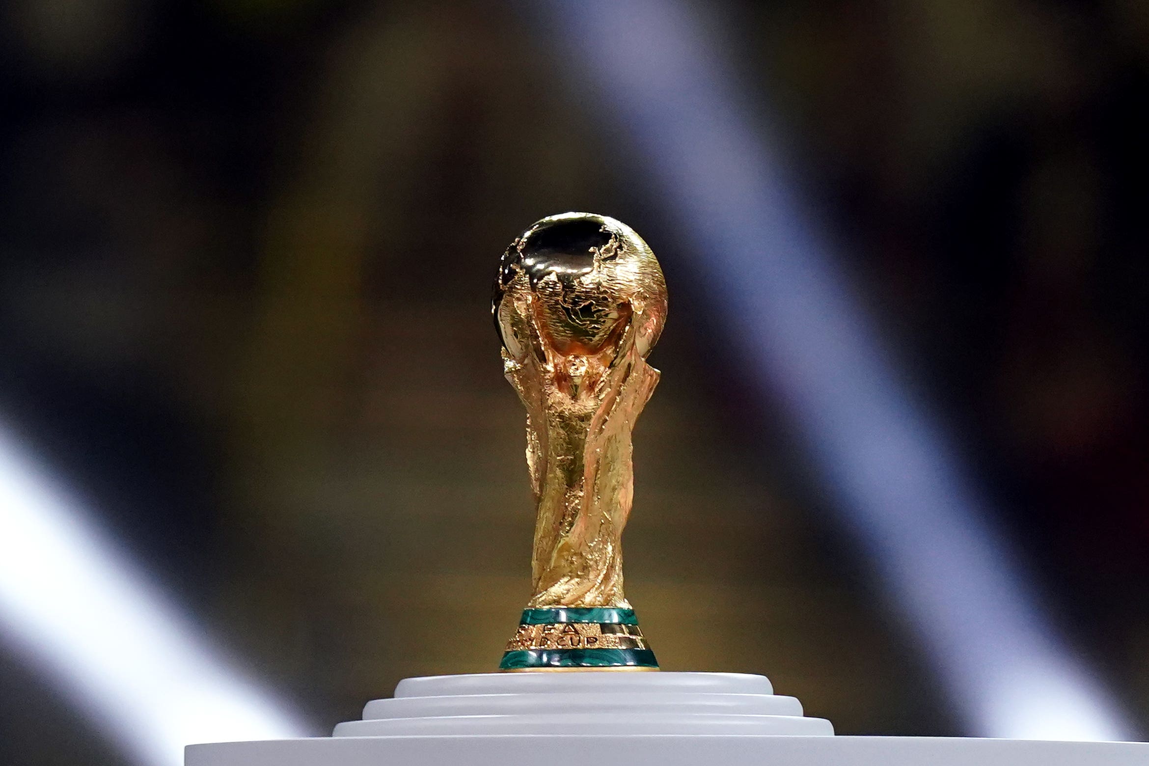 World Cup trophy travels in fashion