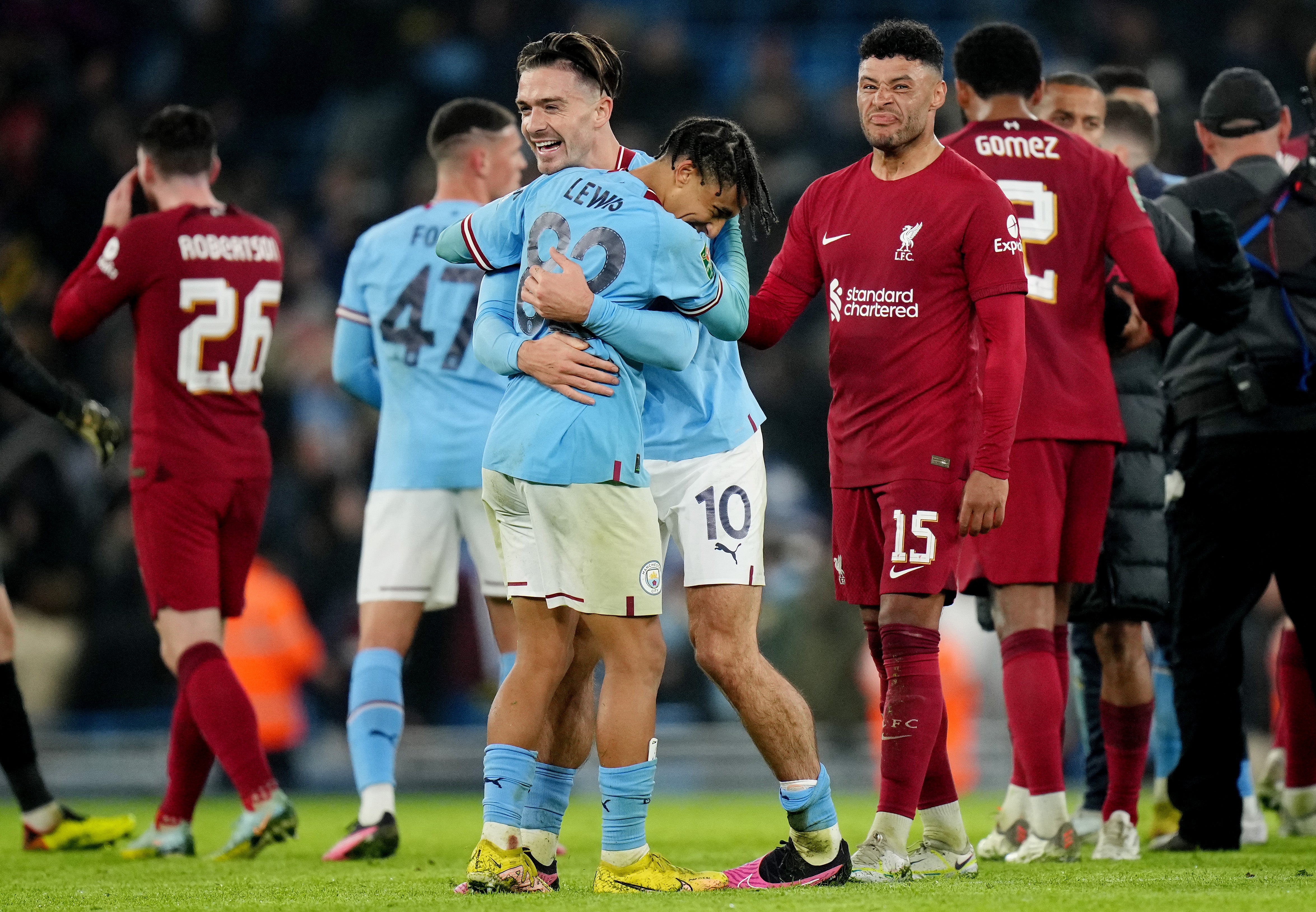 Man City vs Liverpool Final score, result and report from Carabao Cup as Erling Haaland among scorers in City win The Independent
