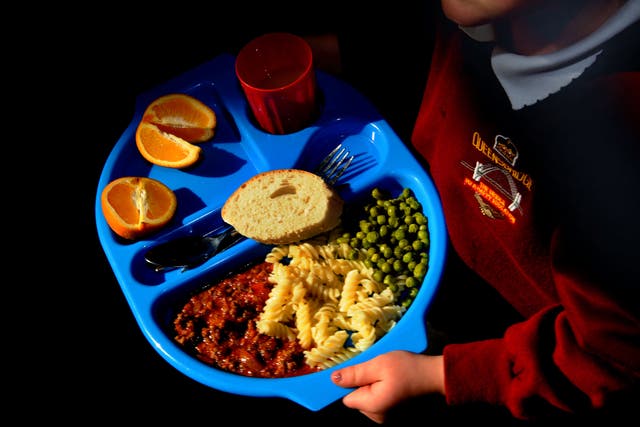 An additional 1.5 million free school meals have been served in primary schools across Wales since the rollout of universal primary free school meals began in September (Anthony Devlin/PA)