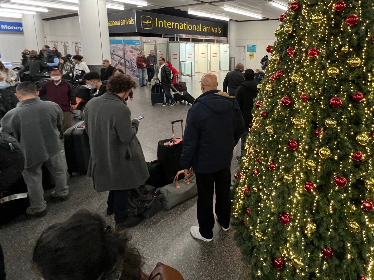 Christmas travel strikes – live: Border Force walkouts ‘could last six months’ as severe road warning issued