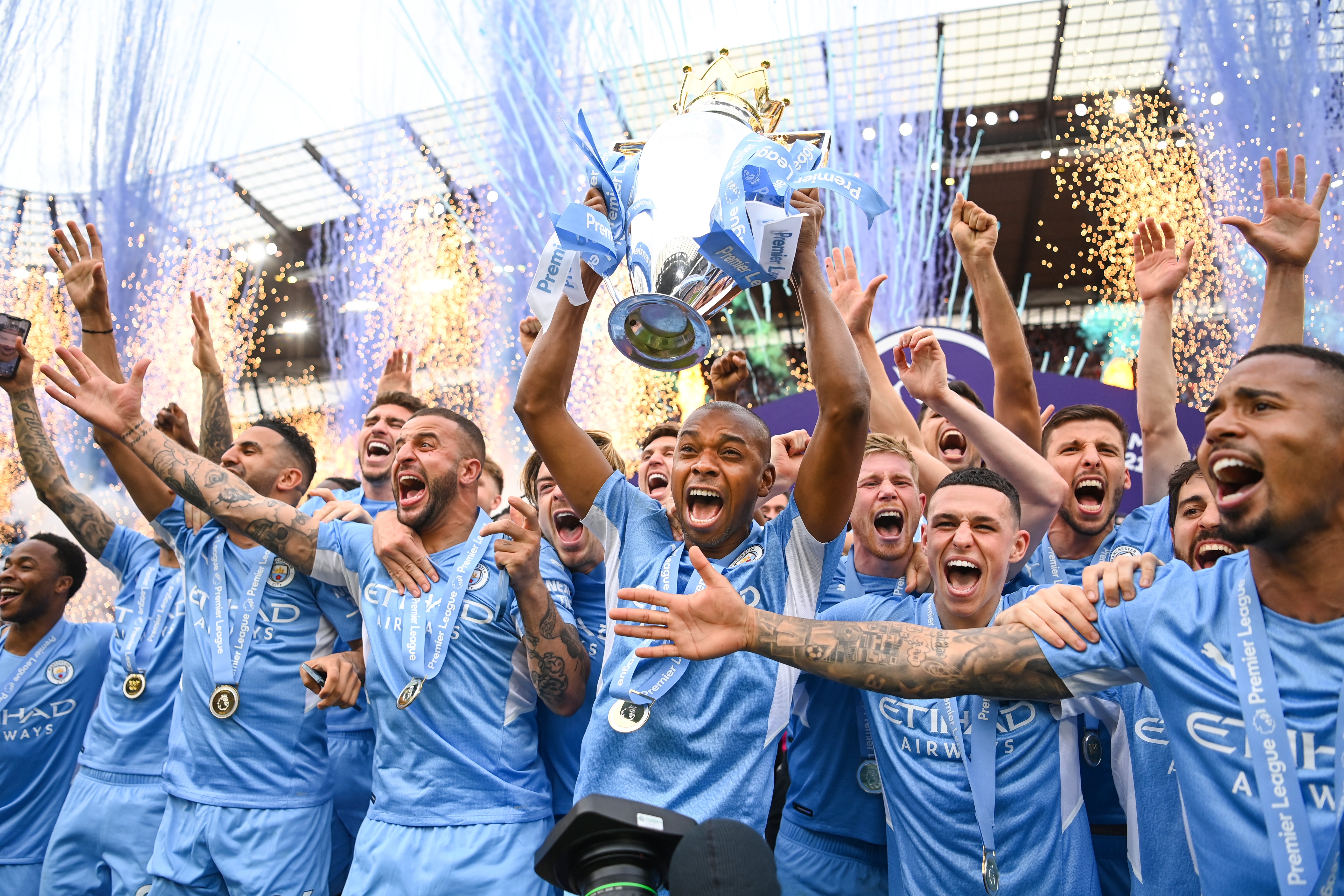 Manchester City’s sixth Premier League title felt both inevitable and improbable