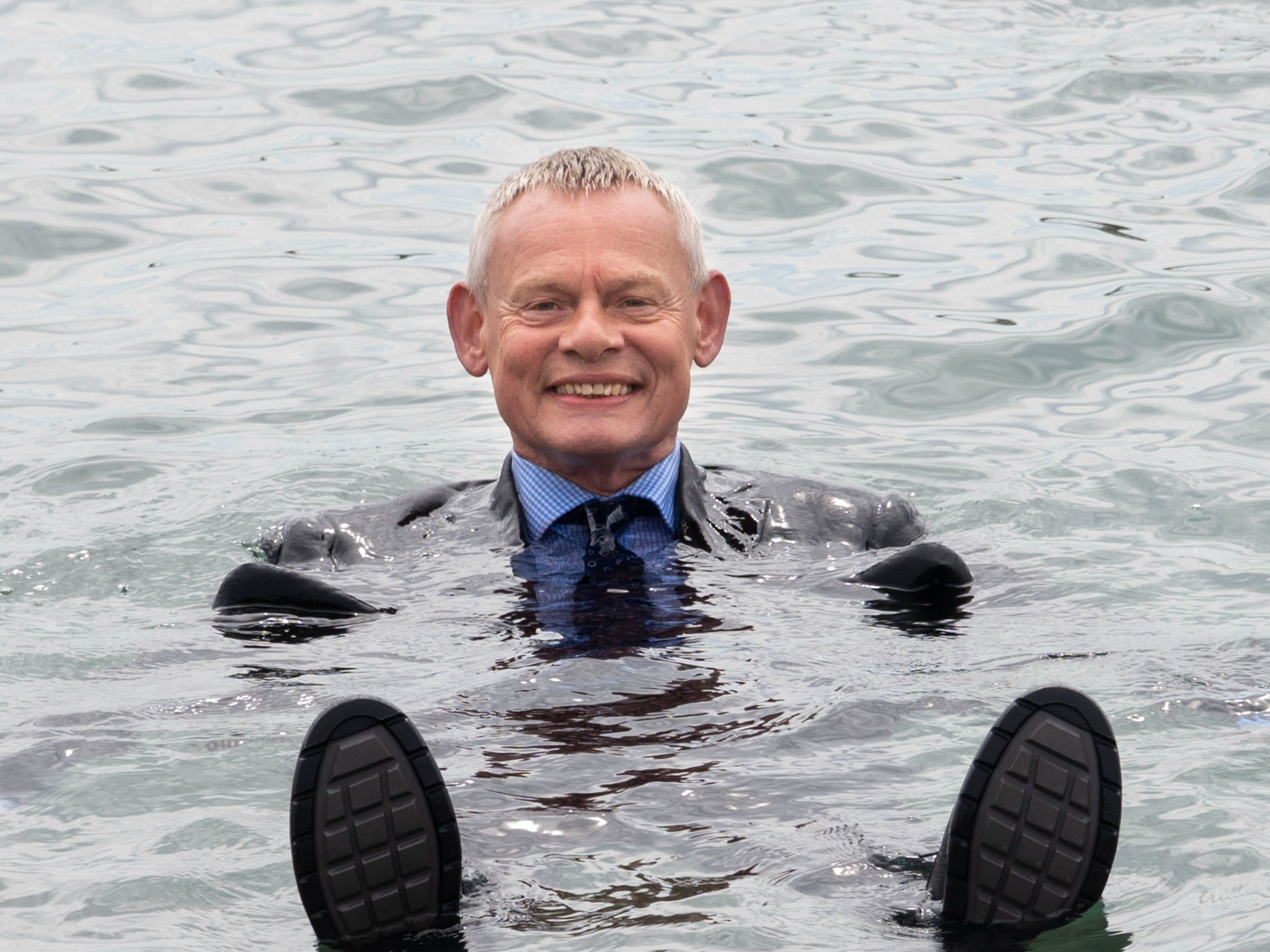 The doctor is out: Martin Clunes is making his final appearance as Doc Martin in a new Christmas special