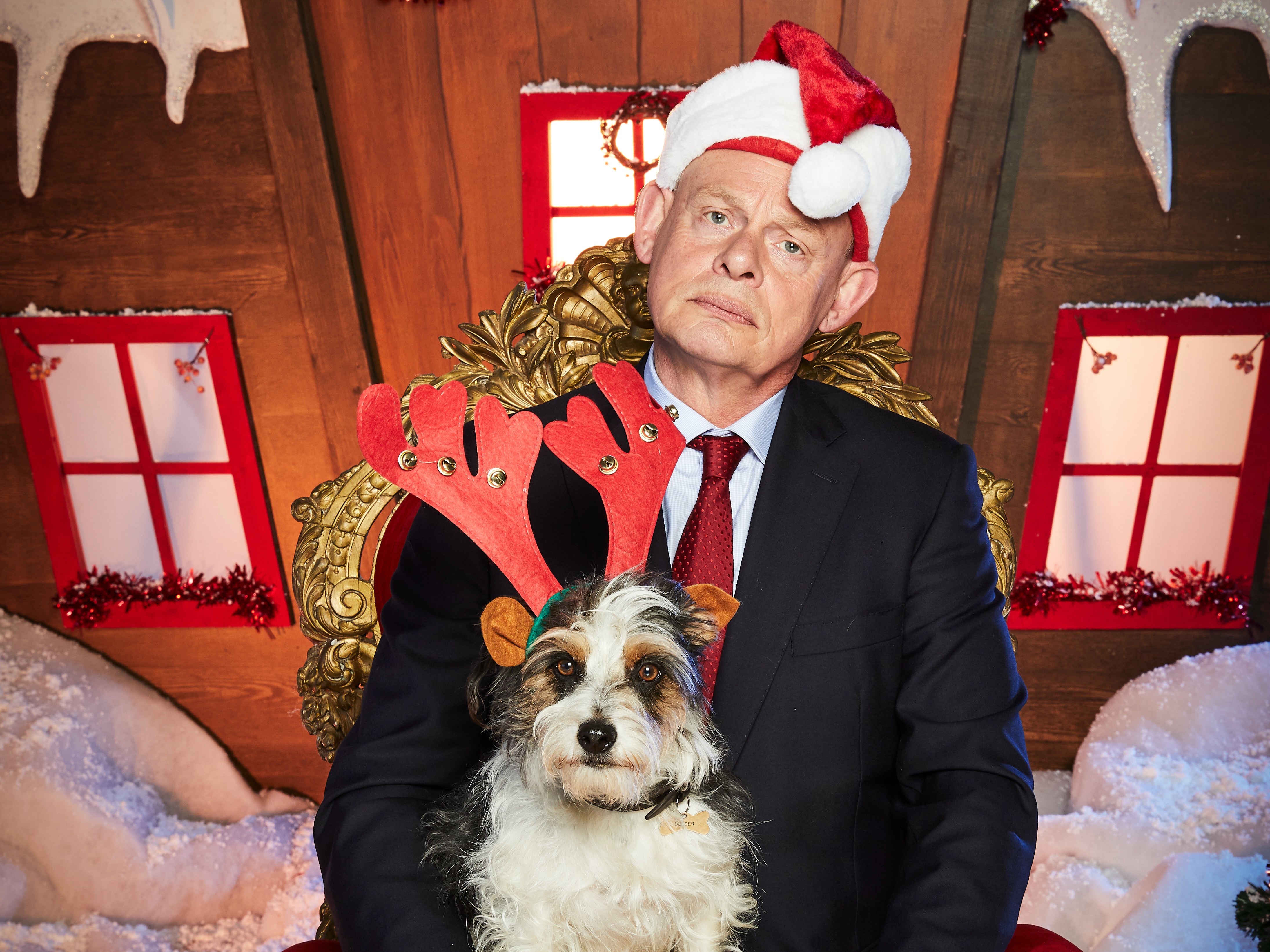 Humbug: Clunes’s last outing as the character comes in a Christmas special