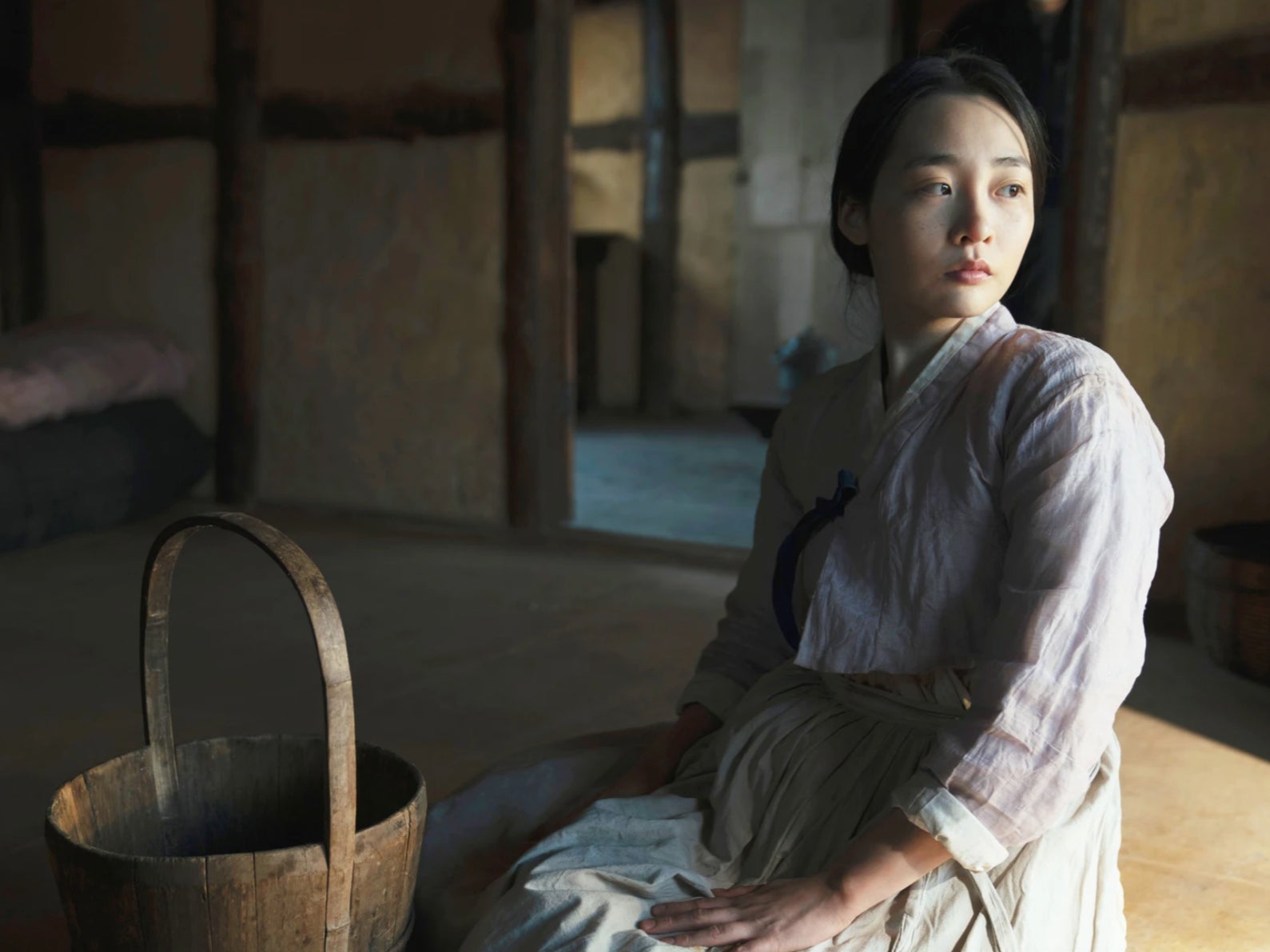 Kim Min-ha as Sunja in ‘Pachinko’