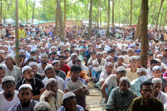 Bangladesh Rohingya Boat People