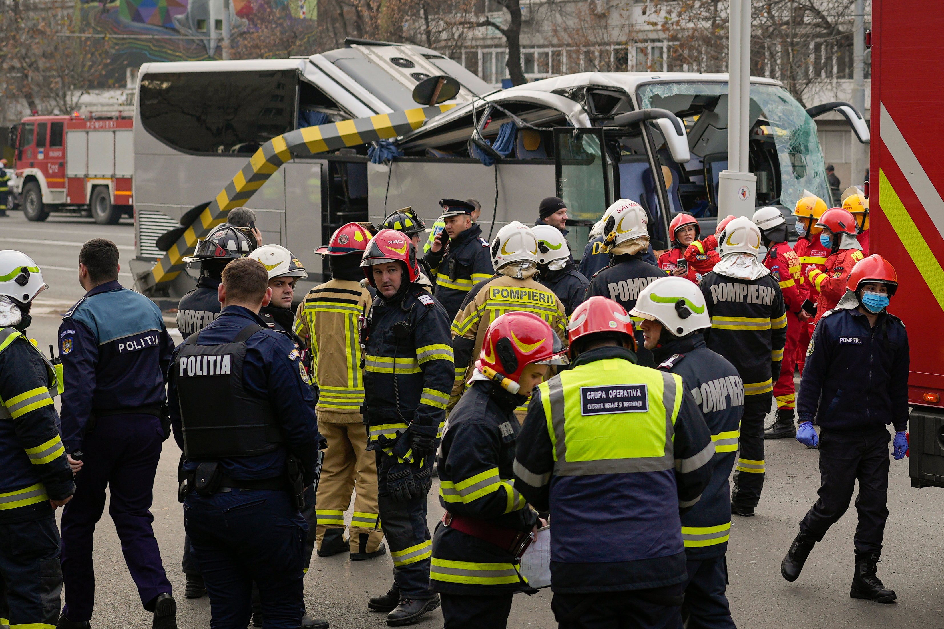 Romania Greece Bus Crash