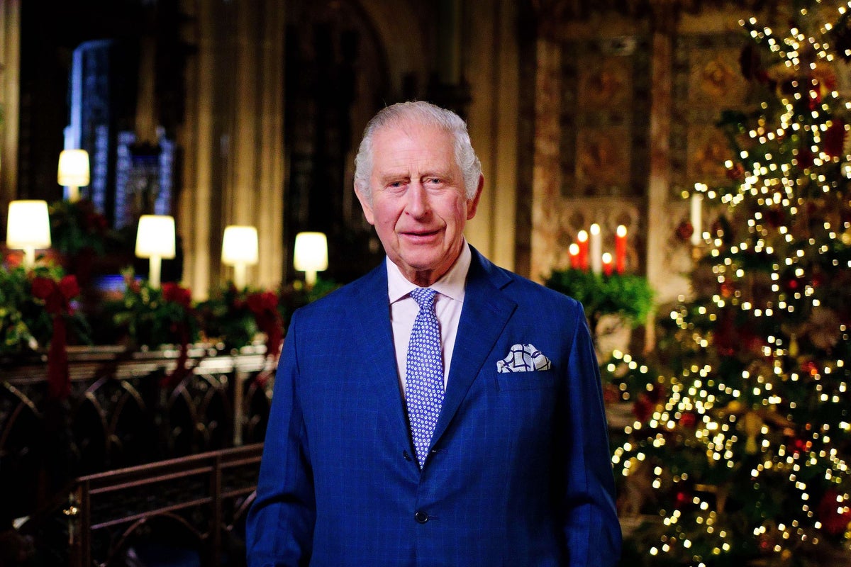Photograph released of King’s first Christmas broadcast – OLD