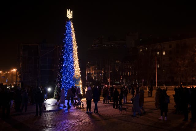Russia Ukraine War Lightless Christmas