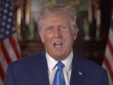 Trump claims ‘there was no insurrection’ in video blasting Jan 6 report