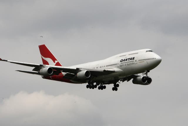 A London-bound Qantas plane made an emergency landing in Azerbaijan and passengers have endured a 48-hour delay to their journey (Steve Parsons/PA)