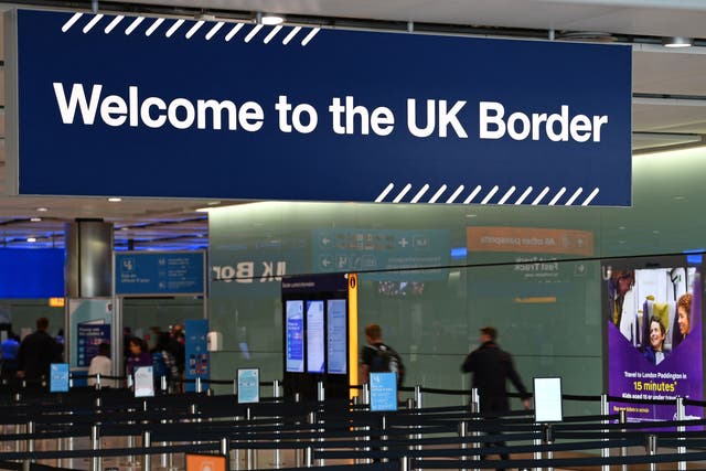 <p>Border Force staff are striking at six airports across the UK</p>