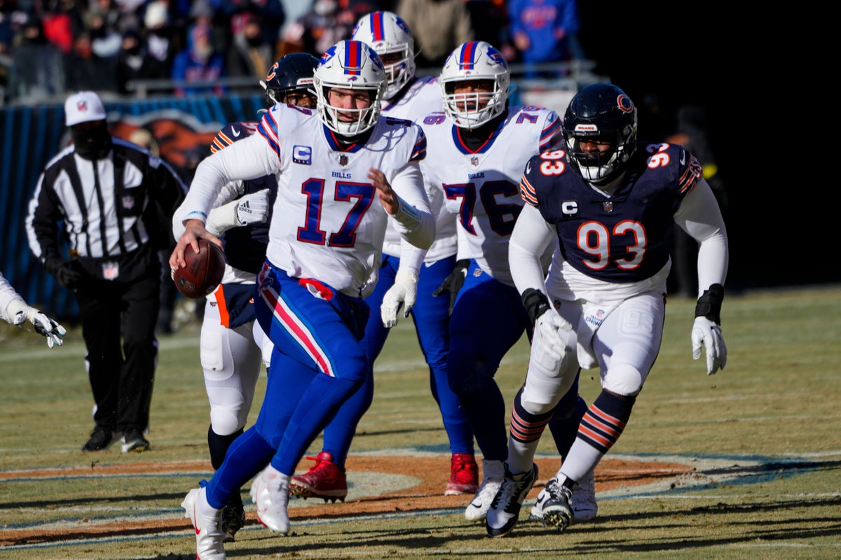 Buffalo Bills secure third straight AFC East title with win over Chicago Bears