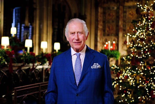 The King is to celebrate Christmas with his family at Sandringham (Victoria Jones/PA)