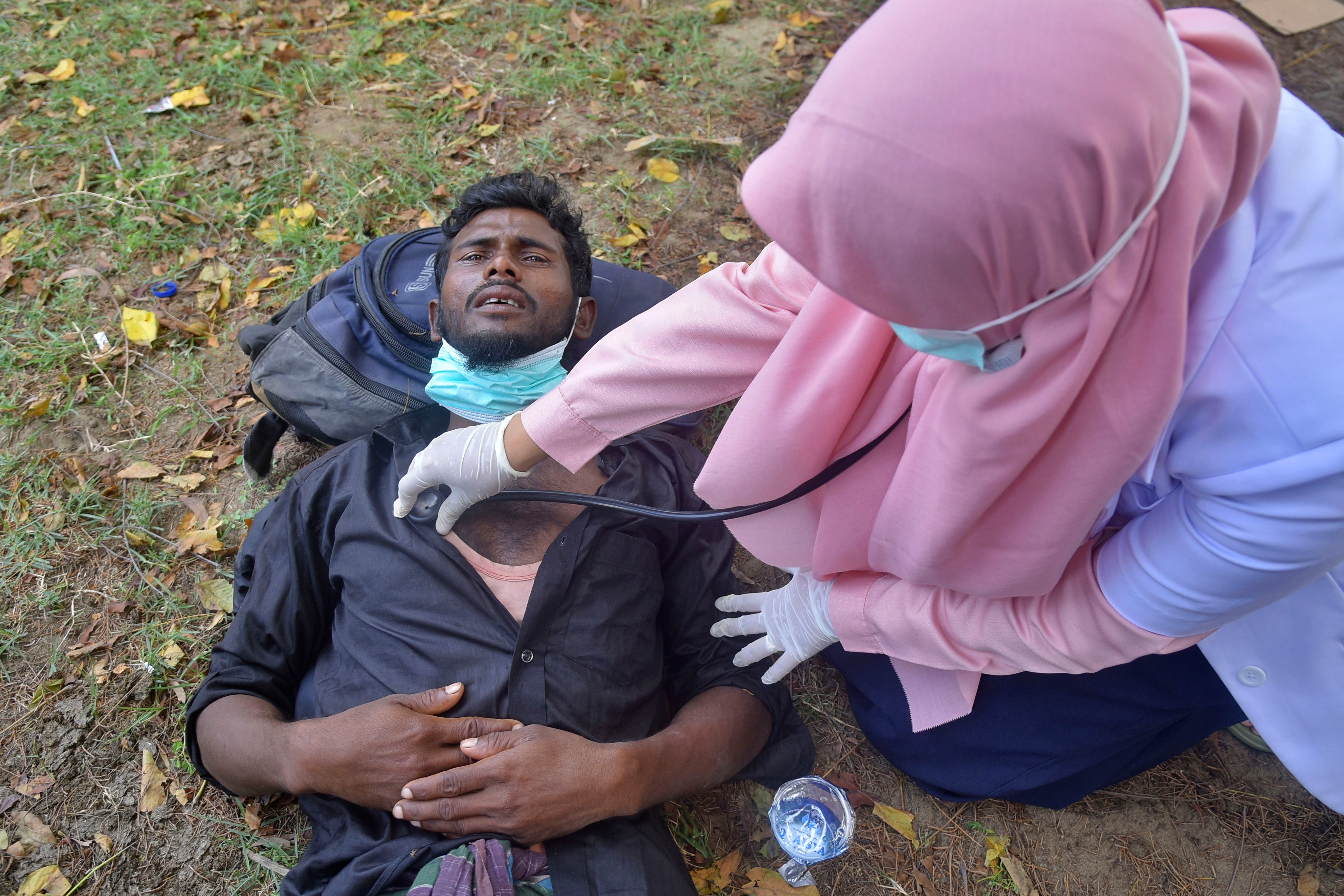 Indonesia Rohingya Refugees