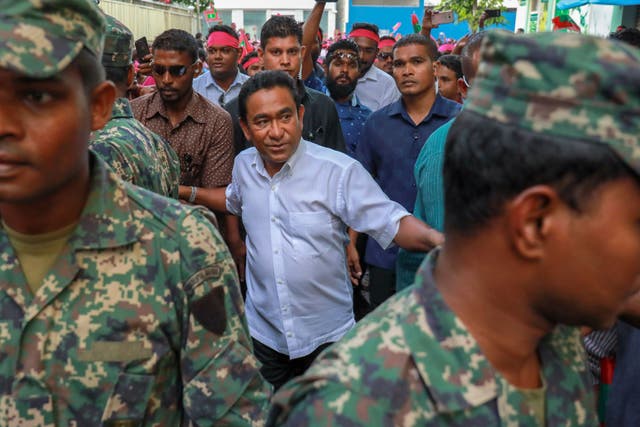 Maldives Ex President