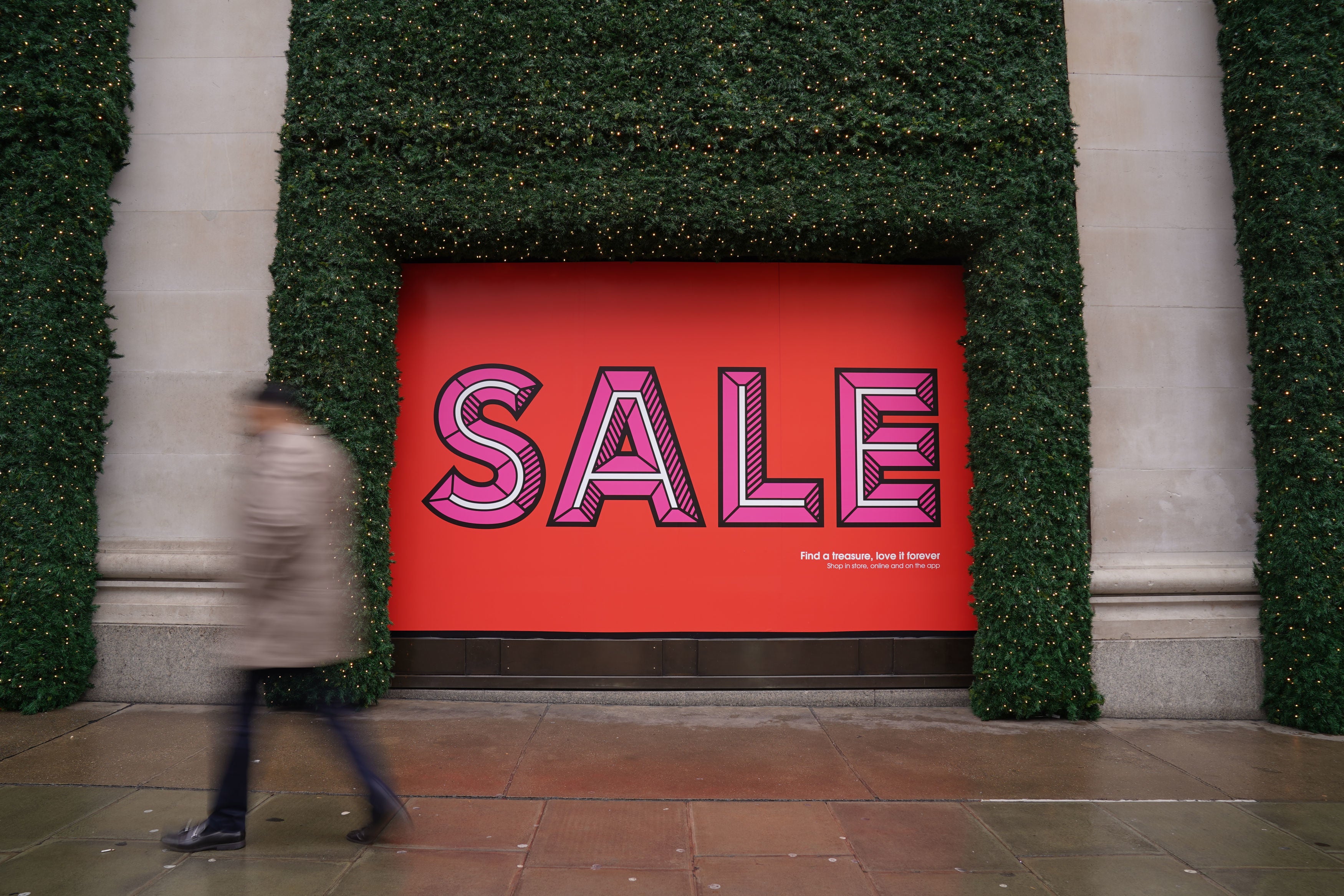 High streets saw shopper numbers slump sharply in December and Boxing Day sales spending is set to be lower, too