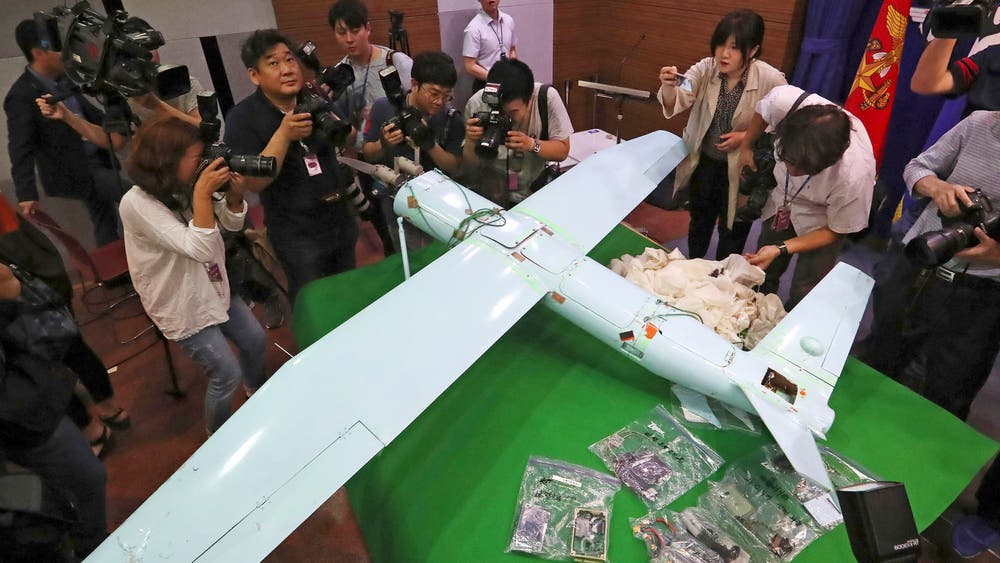 Offset Border S. Korea fires warning shots after North drones cross border | The ...