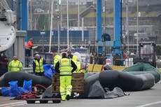 Ninety asylum-seekers crossed Channel on Christmas Day, government says