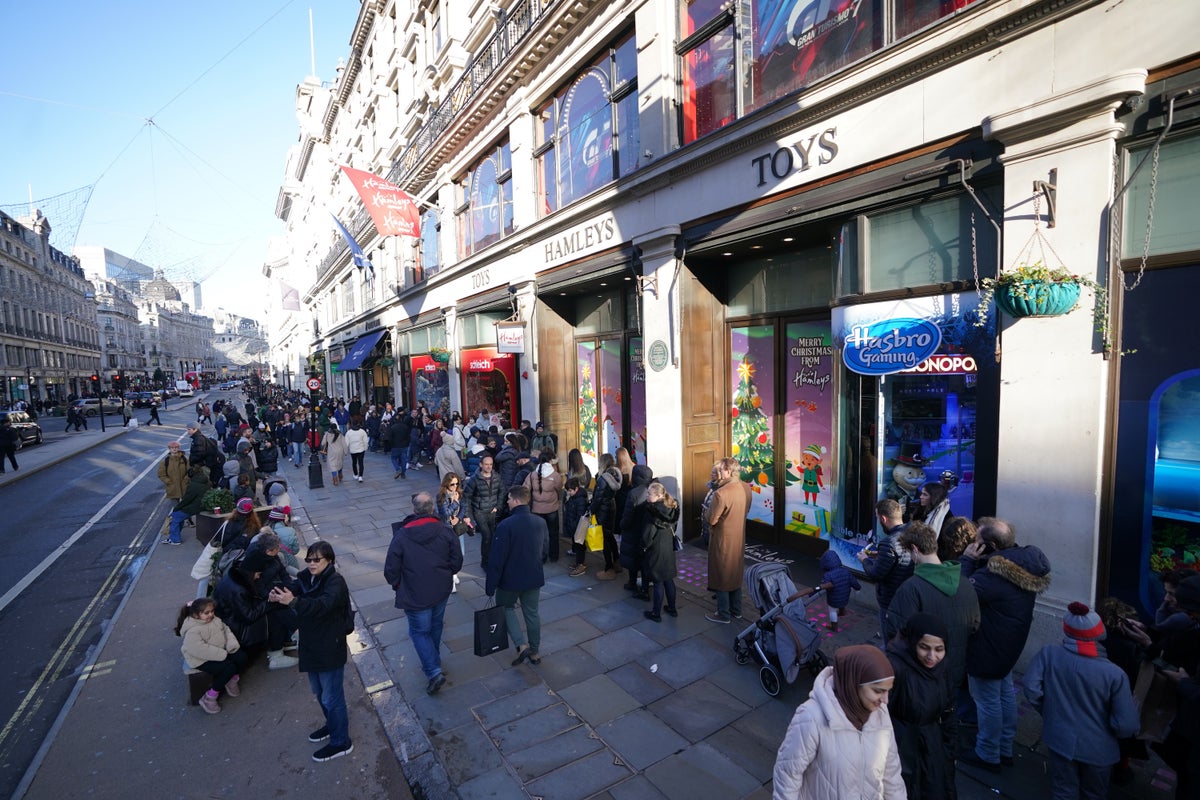 Boxing Day shopper footfall up on last year, early figures suggest