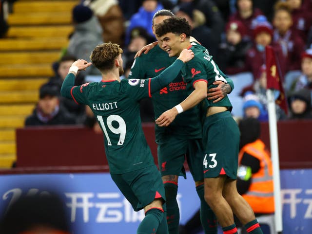 <p>Bajcetic added to first-half goals from Mohamed Salah and Virgil van Dijk </p>