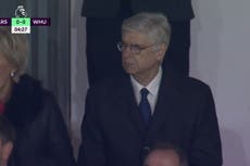 Arsene Wenger returns to Arsenal for first time since leaving club