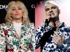 Morrissey claims Miley Cyrus wants vocals removed from collaboration