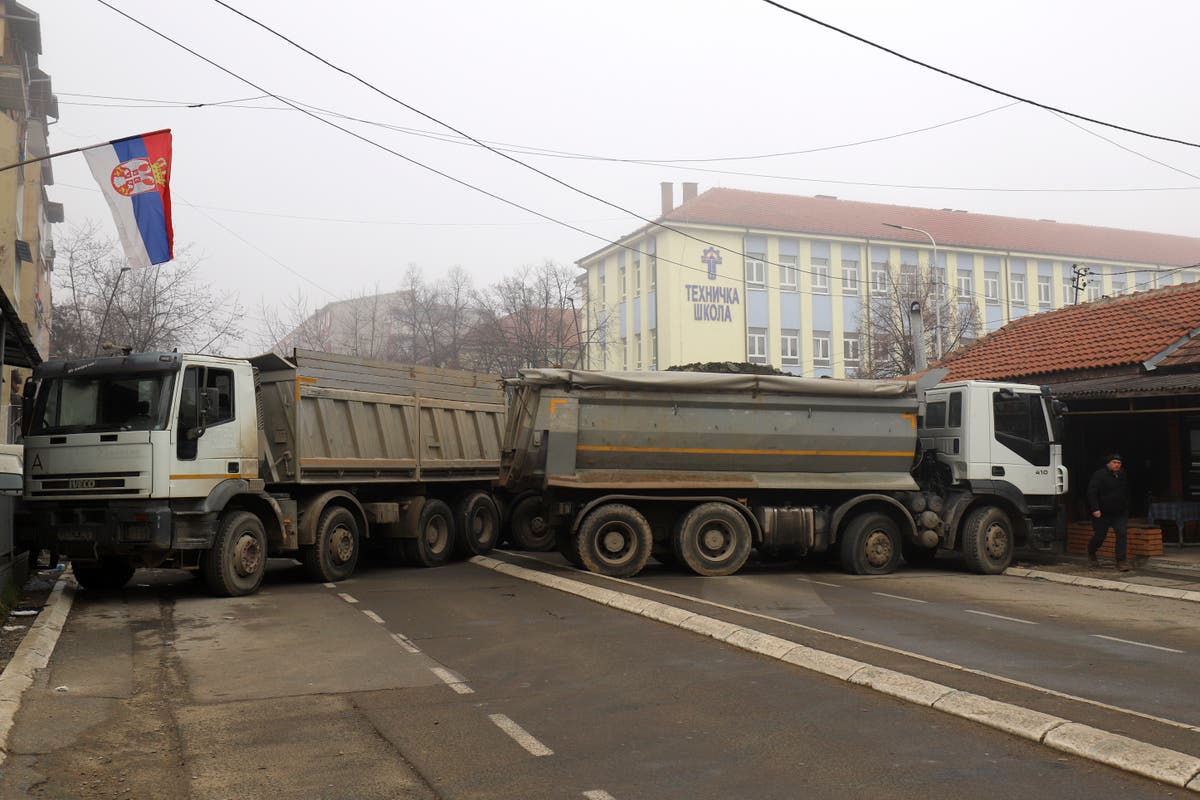 Serbs put up new roadblocks as tensions soar in Kosovo