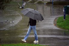 UK braced for wind and rain on New Year’s Eve