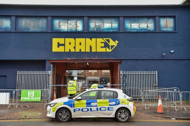 <p>The 23-year-old man was approached by a group of people before he was stabbed, police say </p>