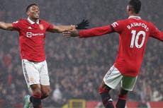 Man Utd’s future may finally have arrived as old faces get new chance in attack