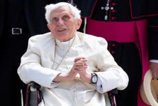 Who is former pope Benedict XVI