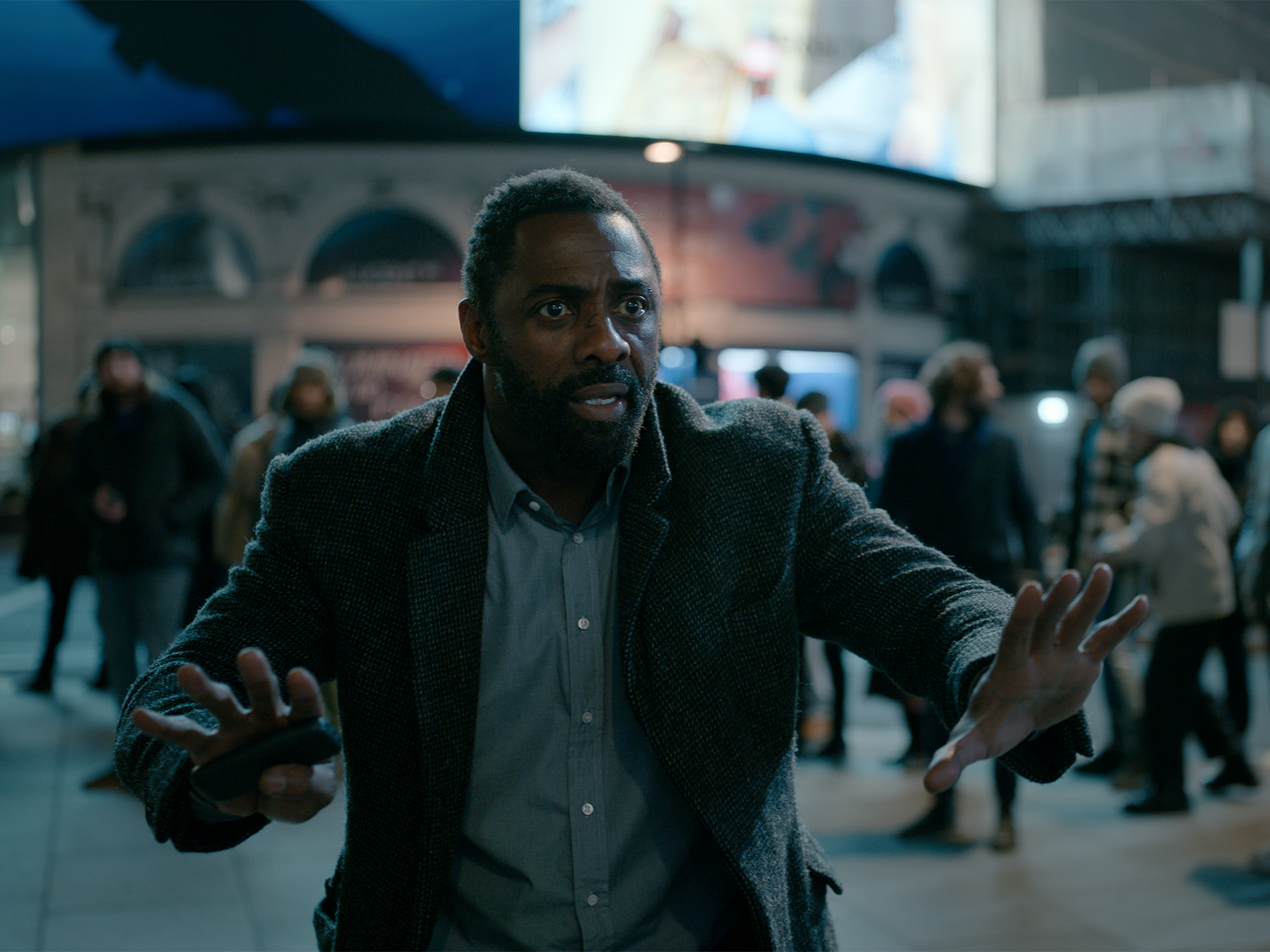 Idris Elba in ‘Luther: The Fallen Sun'
