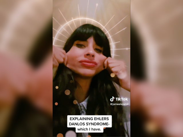 <p>Jameela Jamil TikTok</p>