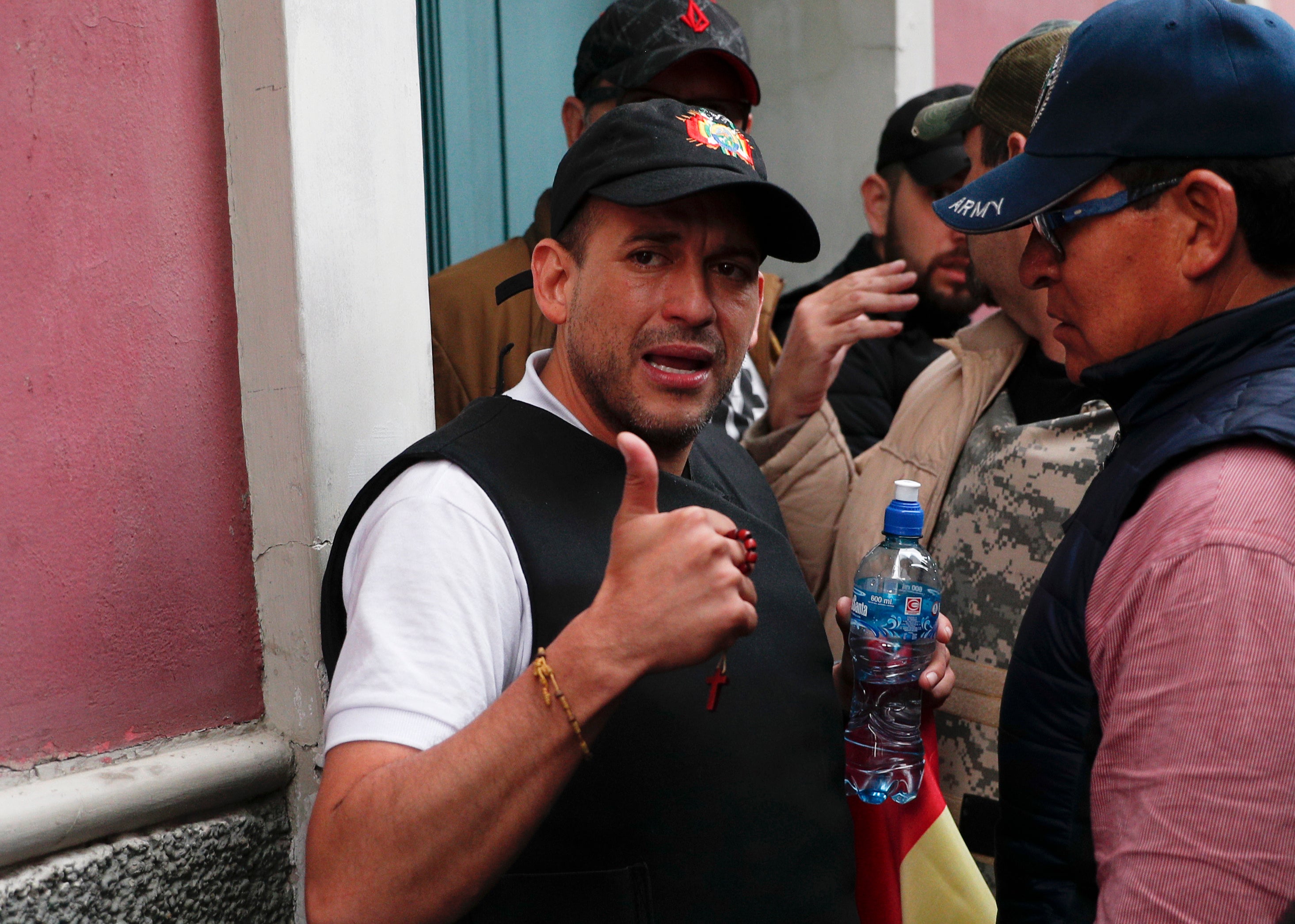 BOLIVIA DETENCIÓN OPOSITOR