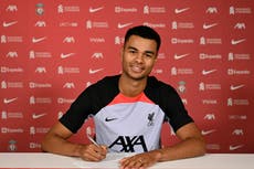 Cody Gakpo joins Liverpool from PSV in initial £35m transfer