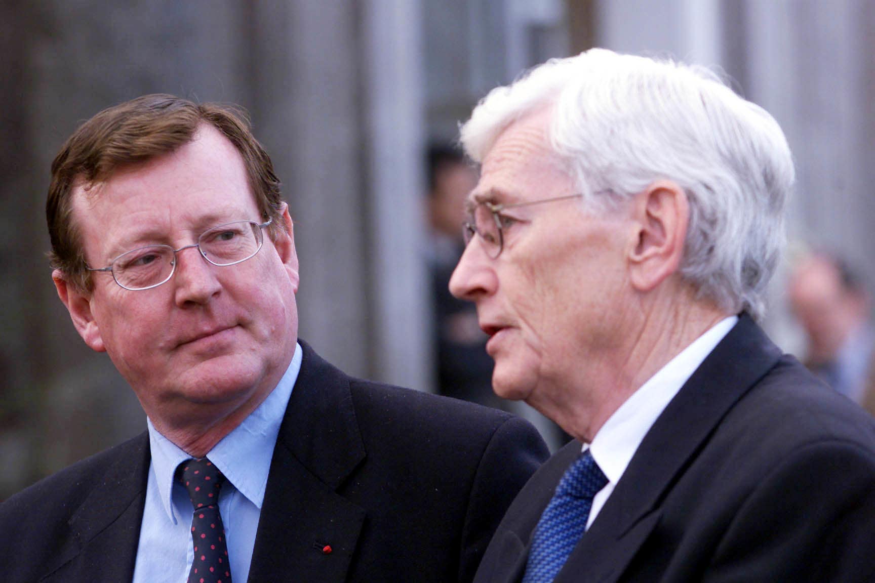 David Trimble (left) and Seamus Mallon were the inaugural First and deputy First Ministers of the Stormont Executive (Chris Bacon/PA)