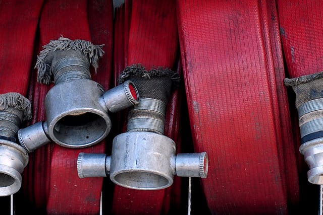 General view of equipment in a fire engine (Rui Vieira/AP)