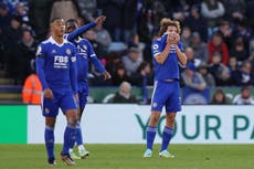 Leicester transfer plans revealed by Brendan Rodgers as boss urges Foxes to bounce back at Liverpool