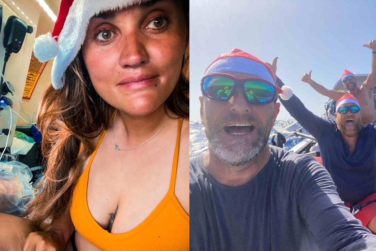 Reindeer stew and power failure at Christmas for UK adventurers rowing Atlantic