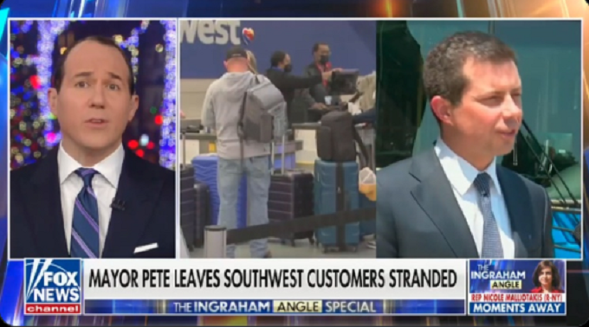Fox News ridiculed for blaming Pete Buttigieg for Southwest Airlines flight fiasco Fox News ridiculed for blaming Pete Buttigieg for Southwest Airlines flight fiasco