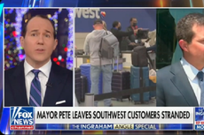 Fox News ridiculed for blaming Pete Buttigieg for Southwest Airlines flight fiasco