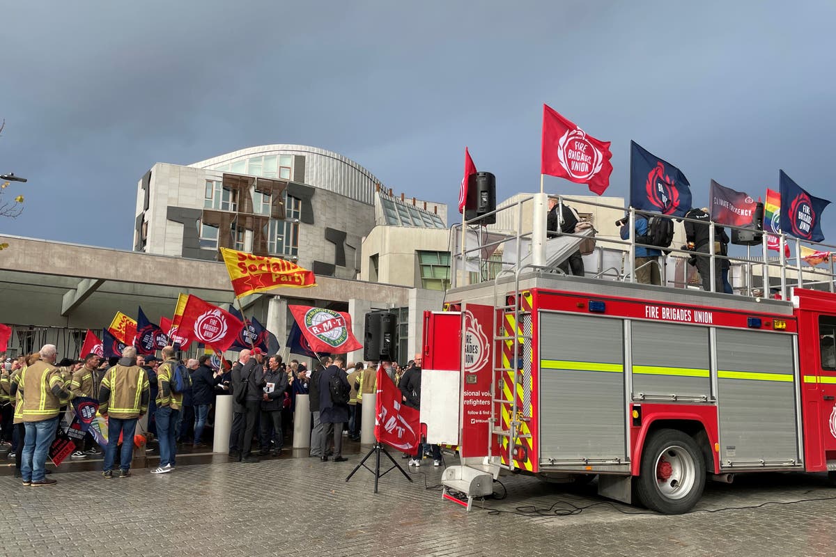 Union warns firefighters may ‘feel forced’ to take strike action