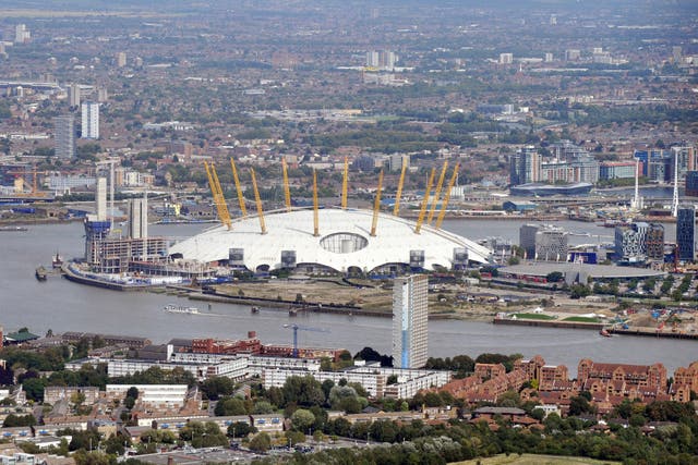 The Millennium Dome (Nick Ansell/PA)