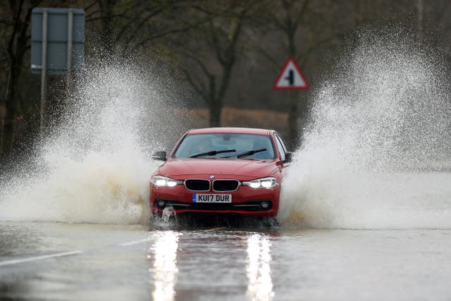 Weather warnings have been issued for large parts of Scotland (PA)